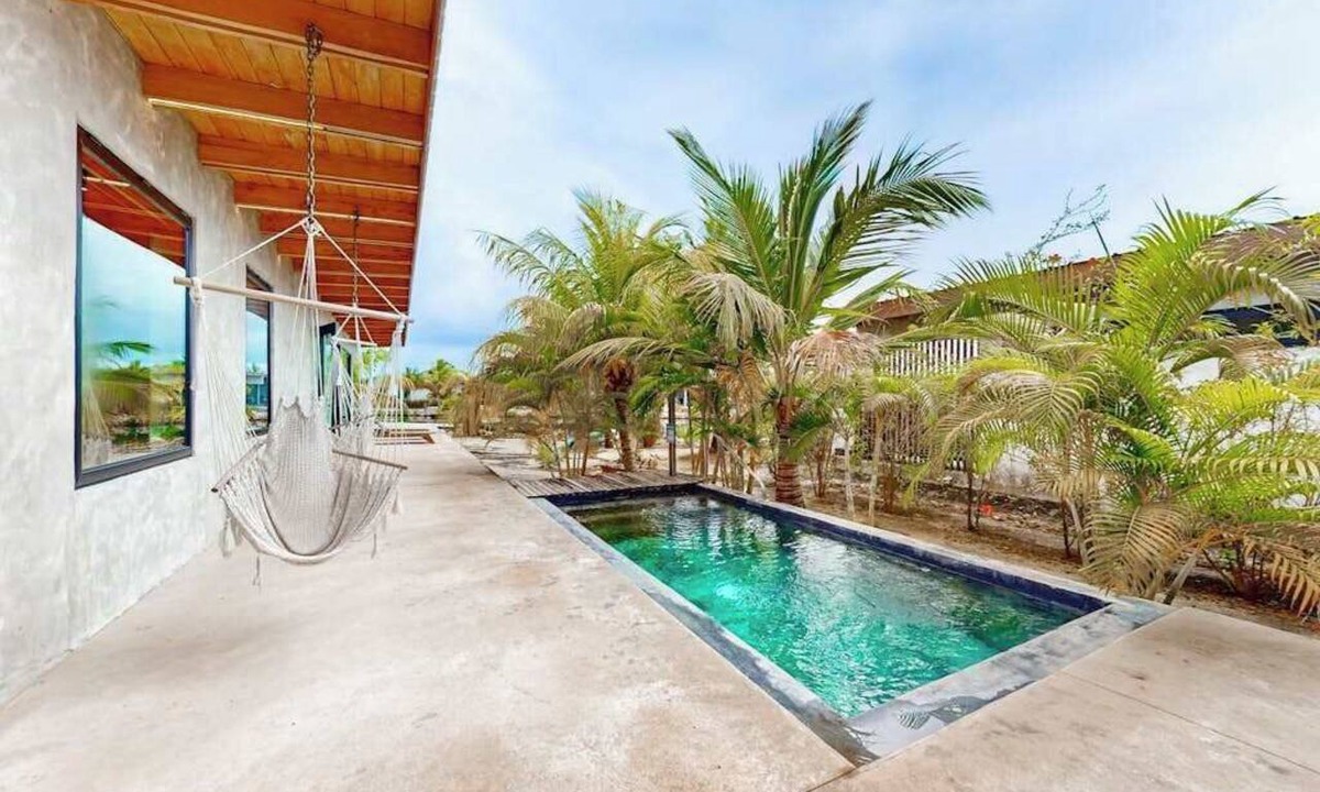 Placencia Villa | Relaxing villa with private plunge pool, canal views & open layout for families