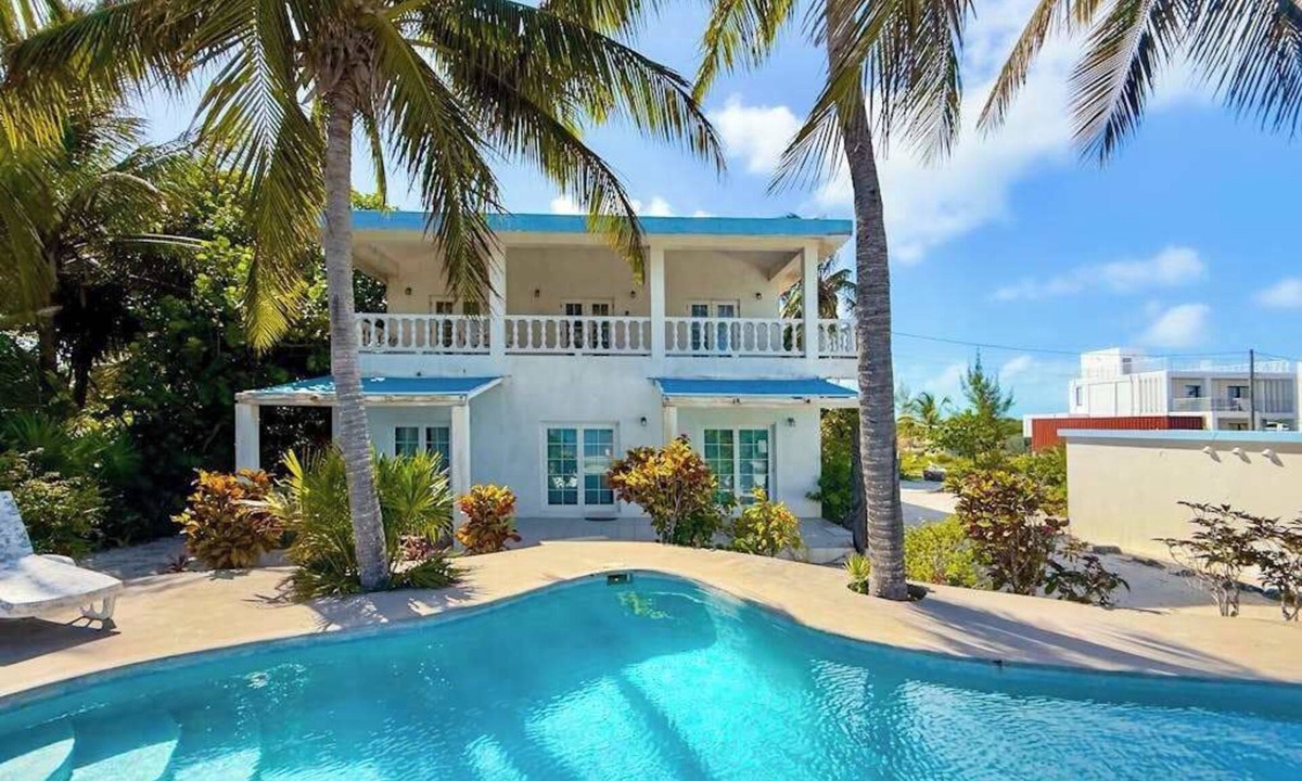 Boca Ciega Villa | Stunning Oceanfront Villa w Private Pool, Dock, Ocean View, Partial AC & WiFi