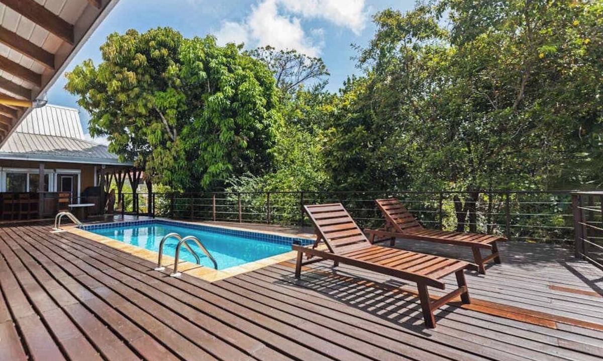 Caribbean Way House | Tropical beachfront getaway with private pool, ocean views & enclosed yard