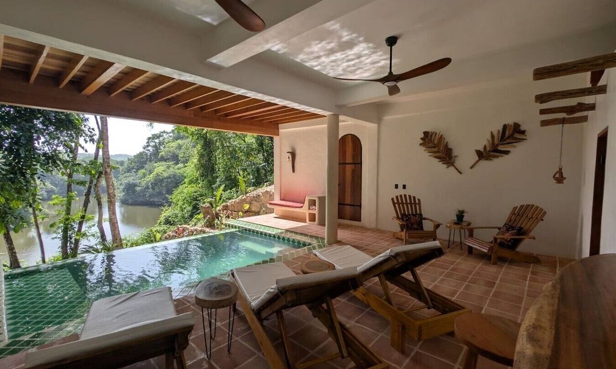 San Ignacio Villa | Villa Ora Riverfront Pool Near San Ignacio