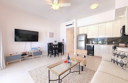 San Pedro Condo | 1BR Seashell Suite | Groundfloor@Blue Water Beach