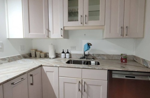 Placencia Apartment | #4 Fanciful Flat-1 Bed/2B, AC in bedroom, kitchen.