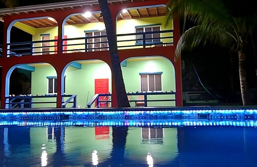 San Pedro House | Beachfront 4BR/4BA Home w/Private Pool, Dock & Stunning Ocean Views