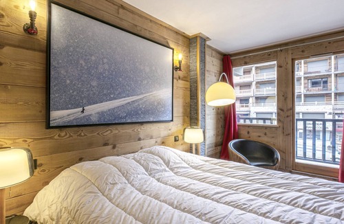Val-d'Isere Apartment | Central Val d'Isère apartment, ski-in ski-out, 2 bedrooms, Wifi