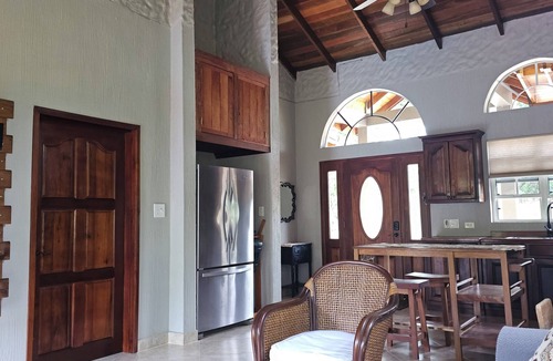 San Ignacio House | Enchanting Riverside Jungle Village Bungalow: Pool, A/C, WiFi, TV, Kayaks & More