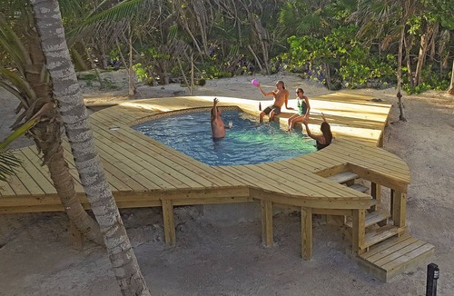 San Pedro Villa | Fly Fishing Lodge North Ambergris Caye up to 6 people Tarpon, Bonefish, Permit