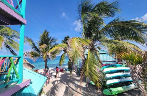 Placencia House | Green Parrotfish Overwater Cabana with Sunset Views Belize