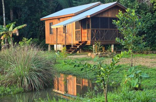 Hopkins Apartment | Hibiscus Cabin with AC at Freshwater Creek Cabanas