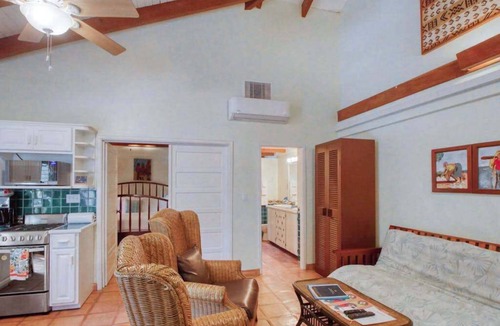 Placencia House | Ocean view condo with shared pool, WiFi, & central AC - steps to beach