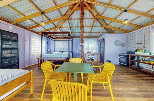 Sittee Point Apartment | Oceanfront Cabin on Private Island with beach access & kitchen