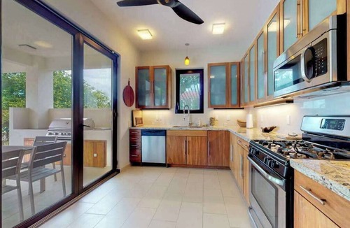 Caribbean Way House | Oceanfront home w private beach, ocean view, kayaks, rooftop, WiFi & partial AC