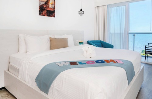 San Pedro Hotel | Oceanview 510 1Bedroom | Balcony | Watermark Hotel