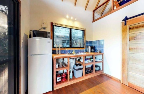 Surfside Cabin | Romantic cabana with veranda, hammock, partial AC & WiFi - walk to the beach