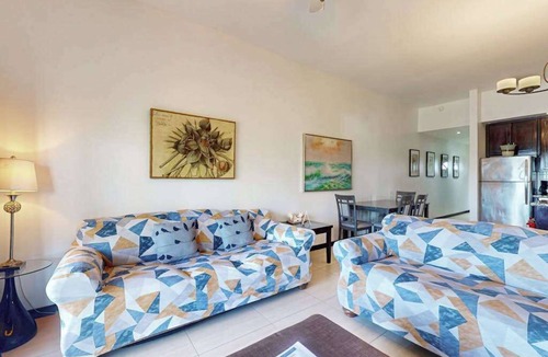 San Pedro Condo | Serene oceanfront condo with shared pool, ocean view, WiFi, & partial AC