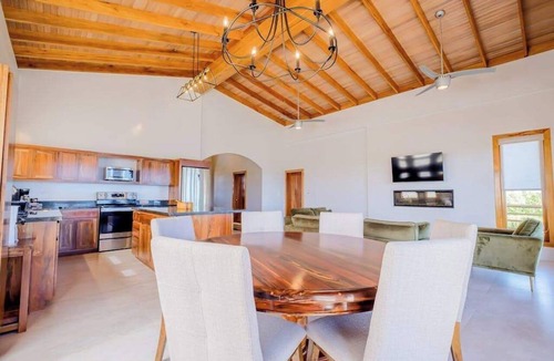 Caye Caulker Villa | Tropical retreat villa with a pool, dock, bikes, canoes, balconies, and 360 views