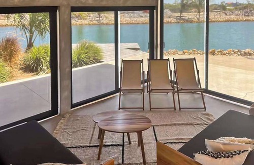 Placencia Villa | Waterfront villa with splash pool, private terrace, beach access & WiFi