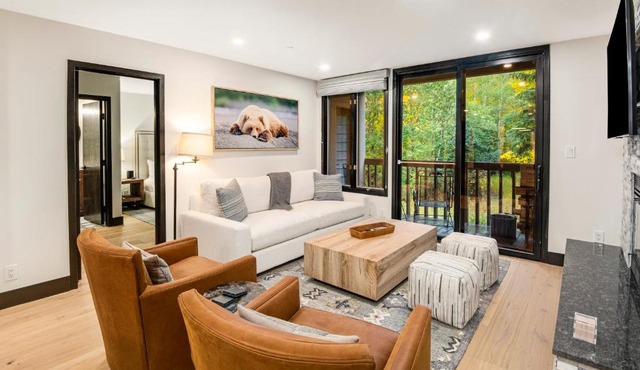 2 bedroom condo steps from Beaver Creek Village in Beaver Creek