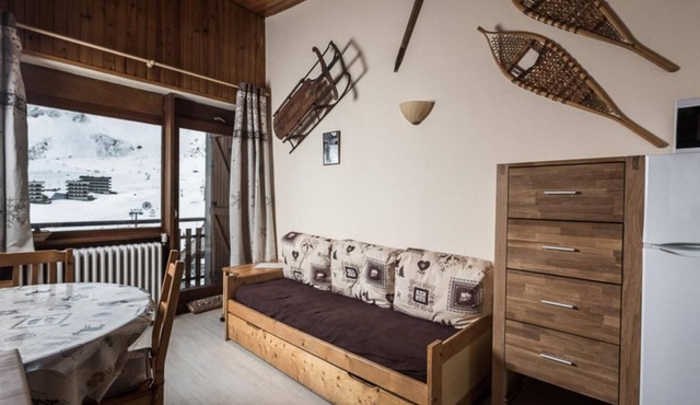 4th floor, balcony, tv, ski locker, 40m², Tignes in Tignes