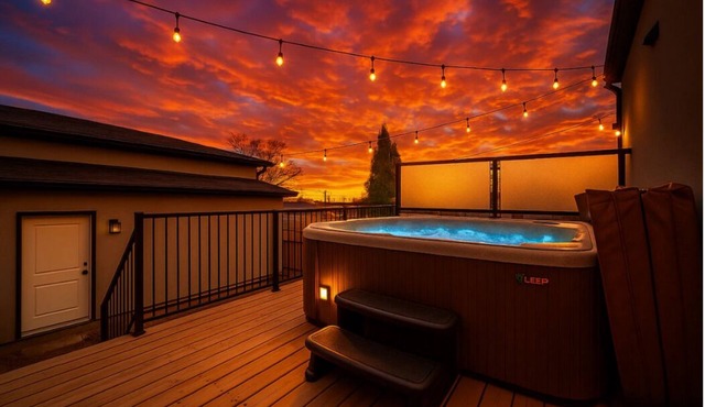 5BDRM Chic Modern Home - Hot Tub - King Bed - AC - Garage in Edmonton