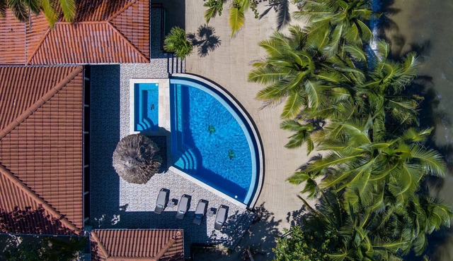 6-Guest Beachfront Oasis w/Private Pool