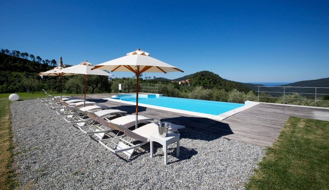 Apartment 'Frantoio' with Sea View, Wi-Fi and Air Conditioning in Deiva Marina