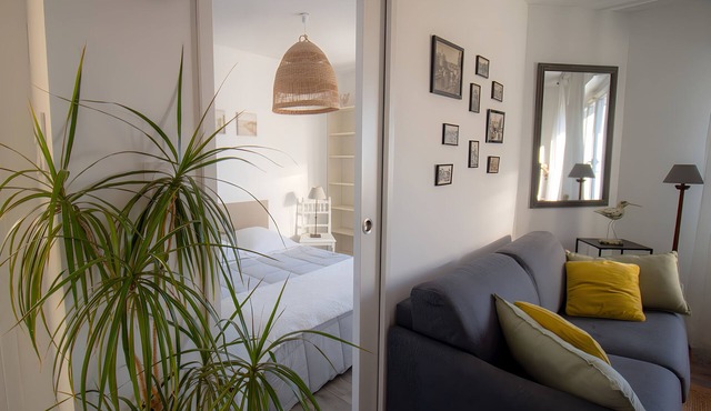 APARTMENT T2 150 m FROM THE SEA BEACH 800m EVERYTHING ON FOOT (WI-FI) BICYCLES in Concarneau