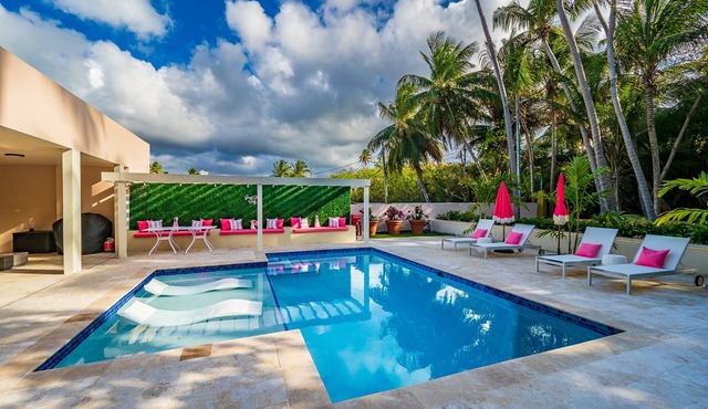 Beachfront 7 Bedroom Villa Best Beach in PR! in Luquillo