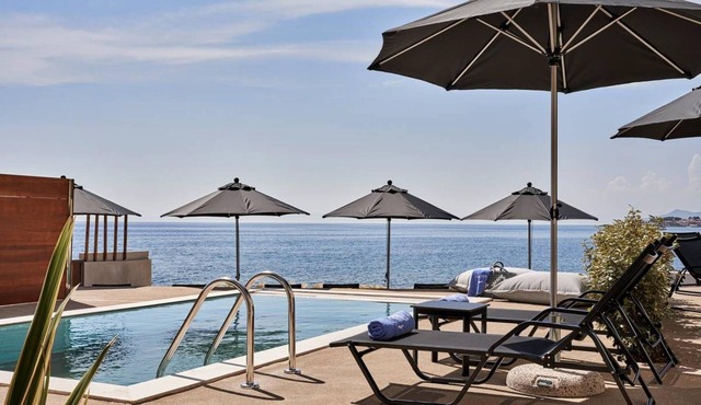 Beachfront Alassa Villas with Private Pools in Agios Dimitrios