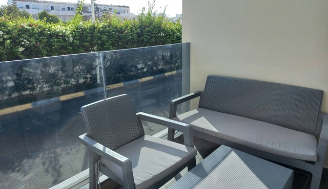 Beachfront Apartment in Sidi rahal Chatai