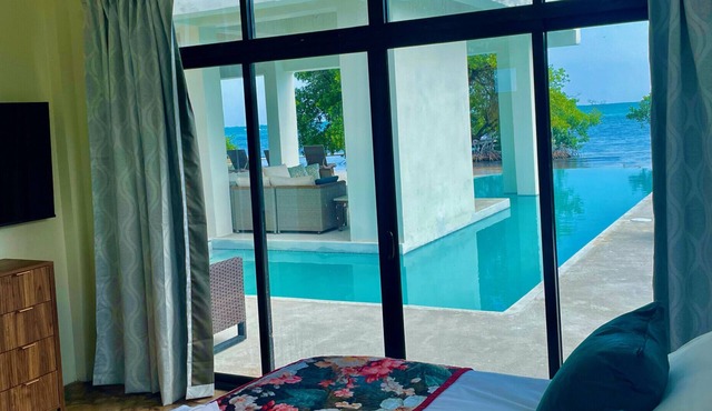 Beachfront Villa Events Celebrations Groups @ 7BR Private Beach, Huge Pool Pier