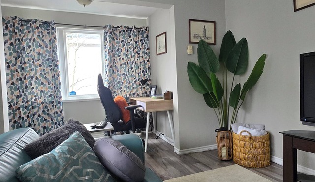 Bright, central location. Walking to all amenities. in Kentville