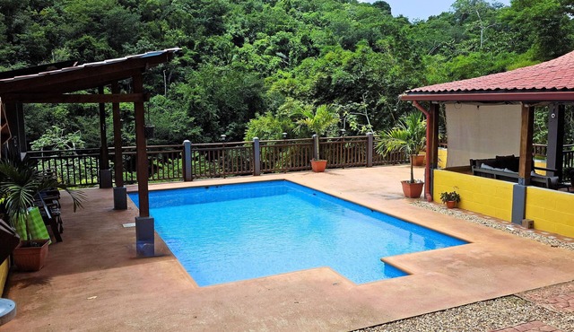 Enchanting Riverside Jungle Village Bungalow: Pool, A/C, WiFi, TV, Kayaks & More