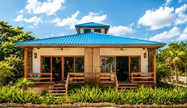 Exquisite Beachfront Villa Azul with Private Staff