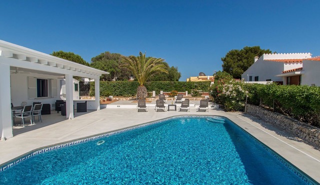Gorgeous Terrace with Sea View - Villa Eva in Binibeca