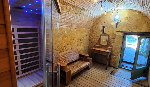 House with river access and sauna at the foot of the château, La Flèche zoo and 24h in Durtal