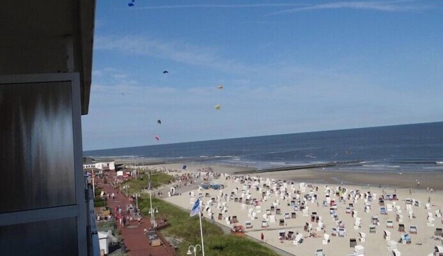 Lange Anna - best sea view directly on the beach in Wangerooge