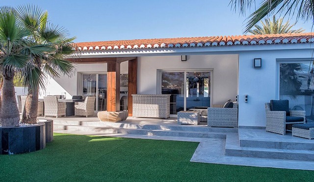 Luxury Beachfront Villa with Private Pool – La Zenia, Orihuela Costa. in VC