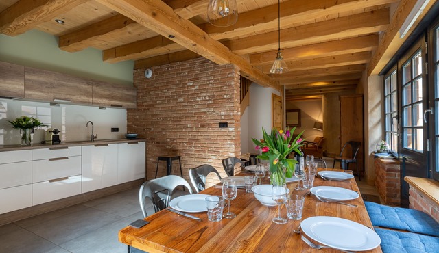 Magnificent XVIIIth century farmhouse, in the heart of the Alsace vineyard. in Epfig