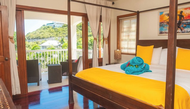 Oceanview 3-bedroom Atlantic Breeze Villa, Antigua & Barduda, Willikies AC, WiFi in Freetown saint Philips