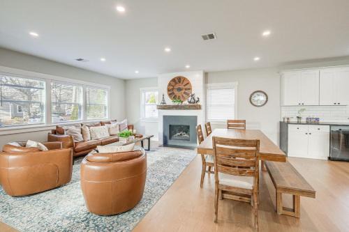 Patio & Fire Pit: Retreat 2 Mi to Cape Cod Beaches in Hyannis