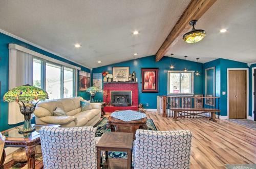 Private Dock, Waterfront Views! Sunrise Beach Home in Sunrise Beach