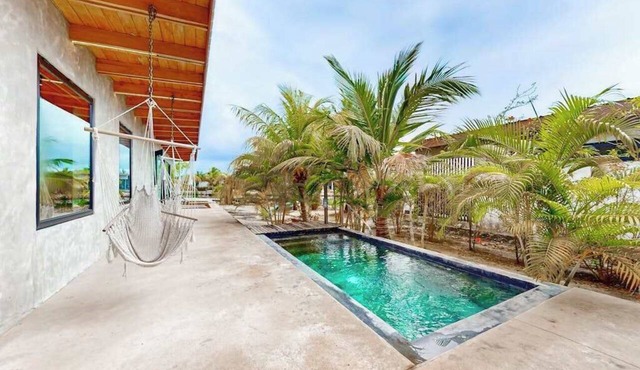 Relaxing villa with private plunge pool, canal views & open layout for families