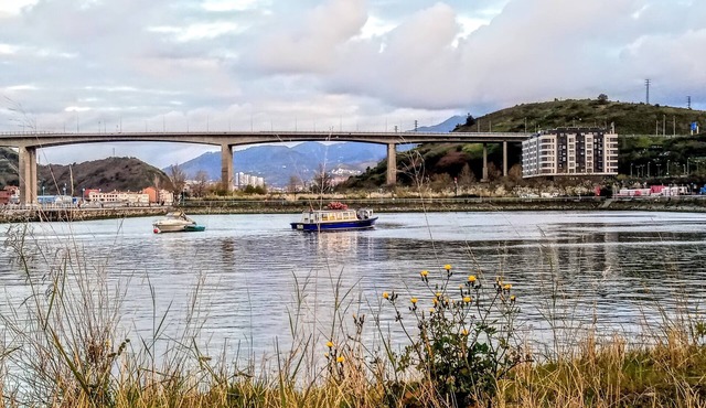 river side in Barakaldo
