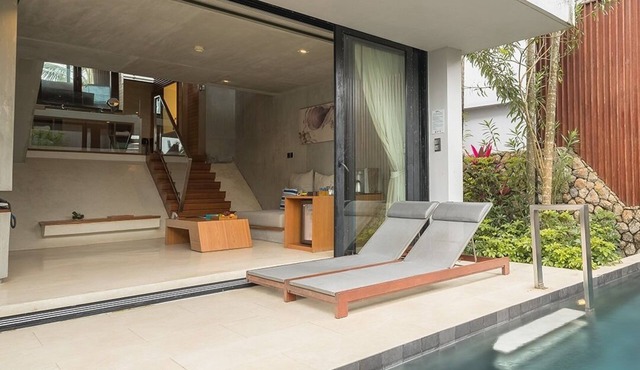 (SHA+)Cozy Beachfront Suite Pool Villa (BS3) in Takua Pa District