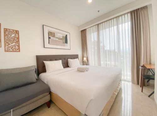 Signature Studio Apartment with Jacuzzi at Art Deco By Travelio in Bandung