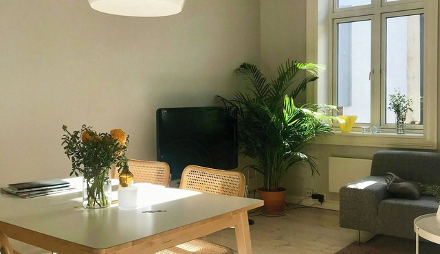 South-facing flat with balcony in Grünerløkka in Oslo