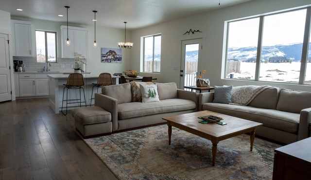 Spacious and Modern Teton Valley Home in Driggs