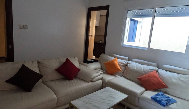 Spacious apartment near the sea in Martil
