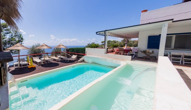 Splendid Villa with private pool and stunning views in Sperlonga, near Rome in Sperlonga