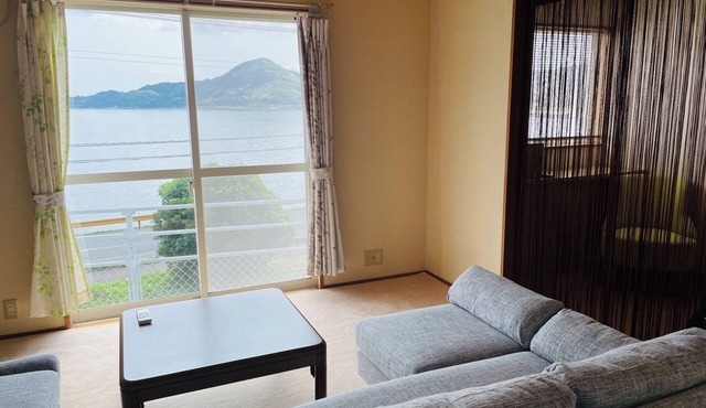 The ocean view from the window is amazing/Oshima District Yamaguchi in Oshima District